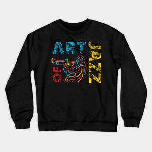 Art Of Jazz Trumpet Player Crewneck Sweatshirt